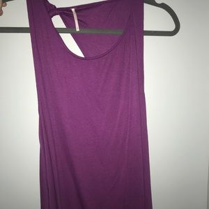Free People Open Back tank top, *worn once*